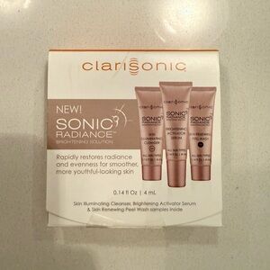 New Clarisonic Sonic Radiance Brightening Solution - Cleanser, Serum & Peel Wash